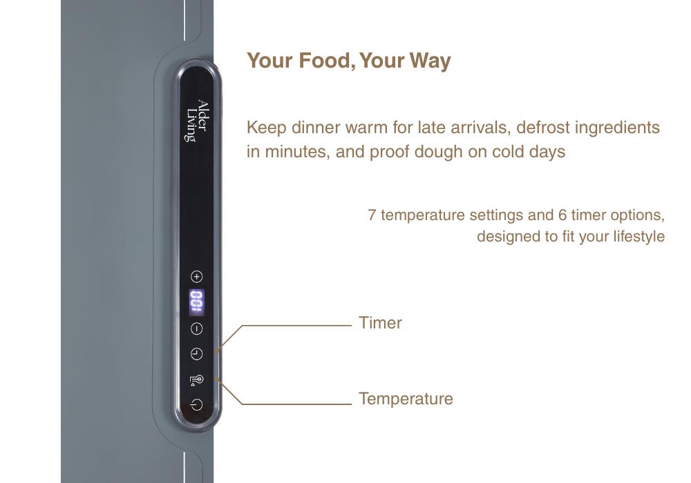 Alder Living Food Warming Mat