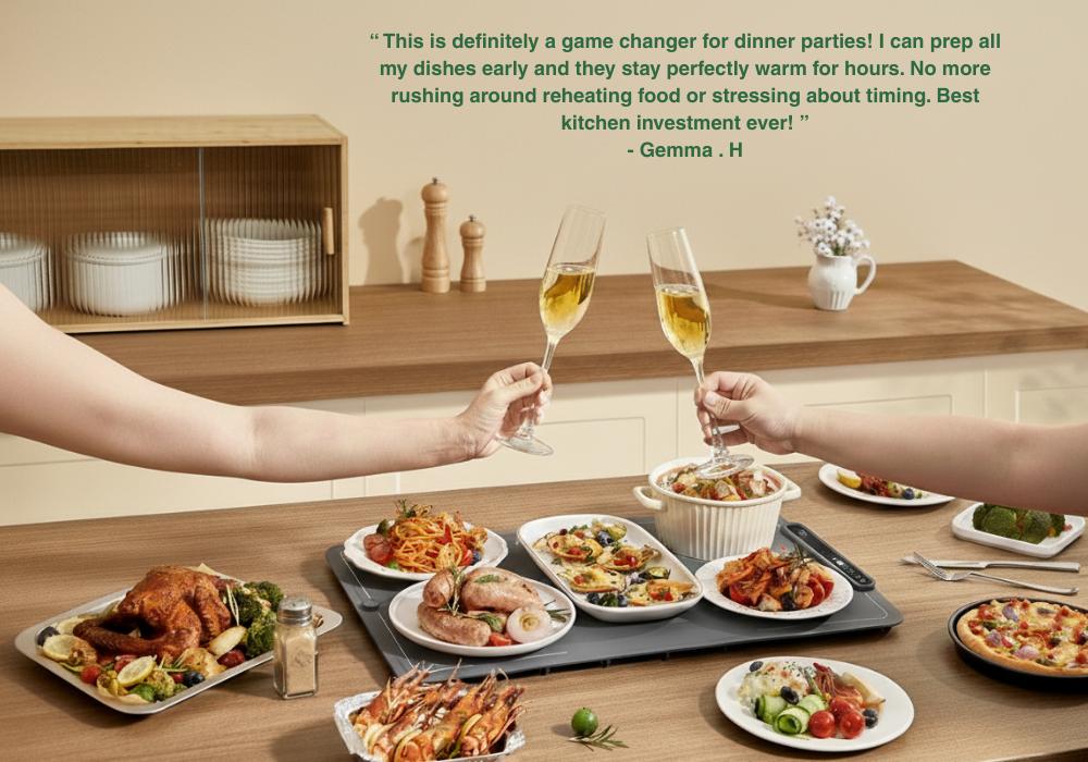 Alder Living Food Warming Mat